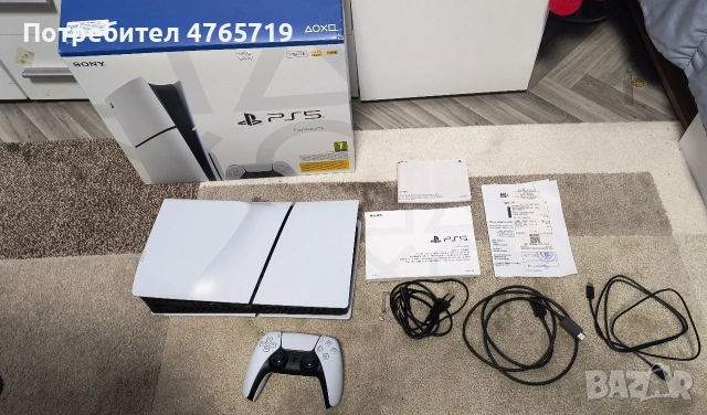 Продавам Sony PlayStation 5 Slim Disc Edition – почти нов, снимка 13 - PlayStation конзоли - 53841200
