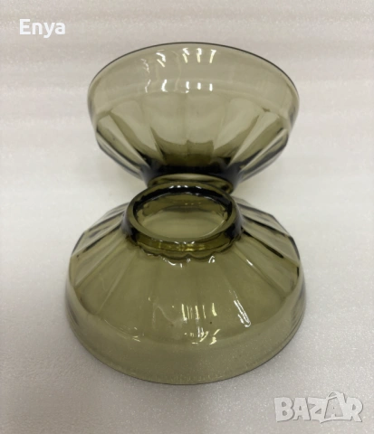 Купички от пресовано стъкло - 2 бр. - за допълване на сервиз, снимка 5 - Чинии - 53745840