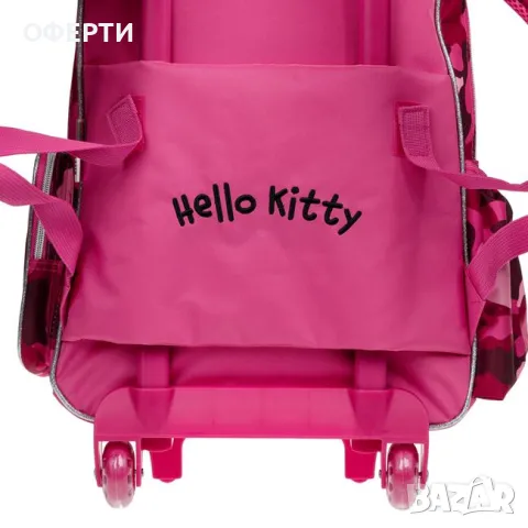 Ученическа чанта - Elementary Pink Hello Kitty Glitter Variant Design арт 226753, снимка 4 - Раници - 46911551