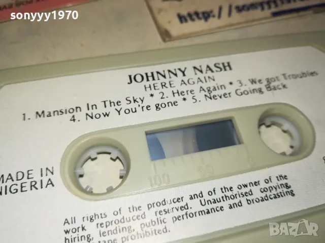 JOHNNY NASH-ORIGINAL TAPE 1612240834, снимка 10 - Аудио касети - 48362285