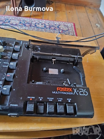 "FOSTEX" X-26 MULTITRACKER- ЗА ПРОФИЛАКТИКА, снимка 2 - Ресийвъри, усилватели, смесителни пултове - 54277087