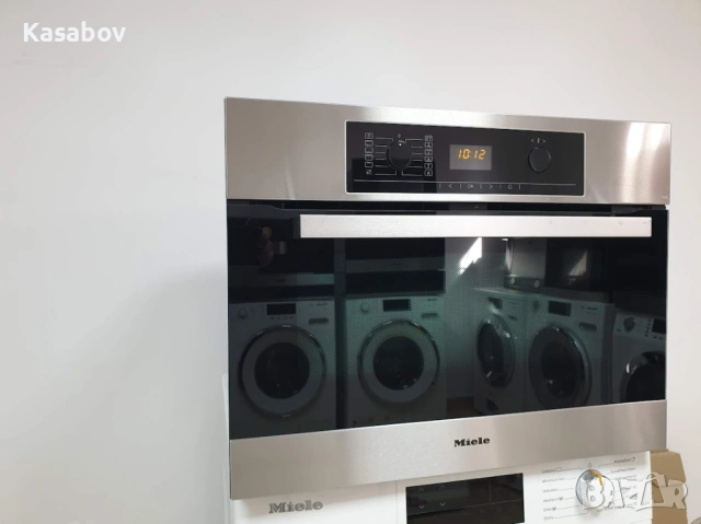 43L - Малка Miele Фурна с пиролиза за вграждане, снимка 2 - Печки, фурни - 53718618