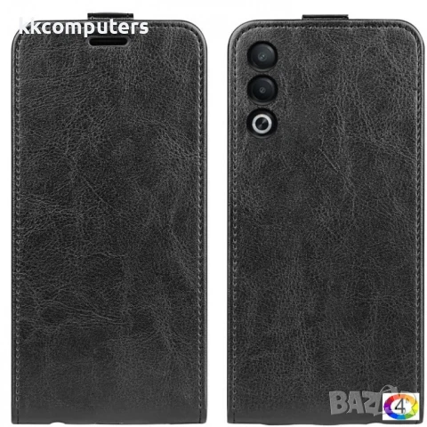 Oppo A80 5G / A3 Pro 5G Flip2 Кожен Калъф и Скрийн Протектор, снимка 4 - Калъфи, кейсове - 50738600