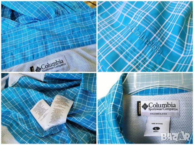 🏷️ Columbia Titanium PRO / L* / мъжка риза с къс ръкав / 📦 Безплатна доставка*, снимка 7 - Ризи - 46771135