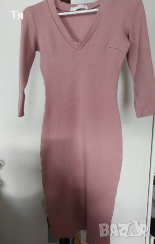 Дамска рипс рокля