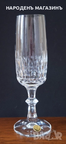 ZWIESEL - GERMANY - Кристални чаши сервиз вино чаши ракия шампанско кристал 11 чаши , снимка 5 - Други ценни предмети - 53801457