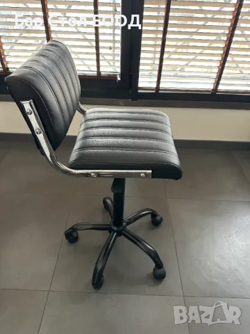 Висок стол на колелца City с 24м гаранция и безплатна доставка до офис, снимка 6 - Столове - 49942671