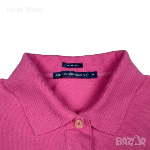 Polo Ralph Lauren Established 97 Embroidery Logo Polo Shirt, снимка 3 - Тениски - 49933537