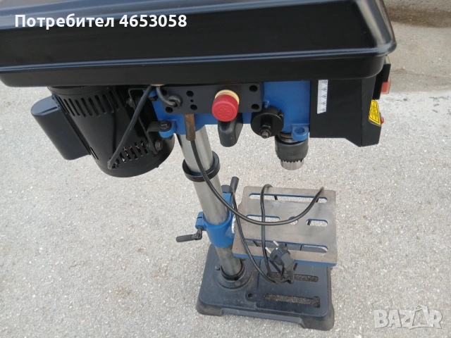 Настолна бормашина Scheppach DP16SL /проблем с шпиндела/, снимка 2 - Бормашини - 54083837