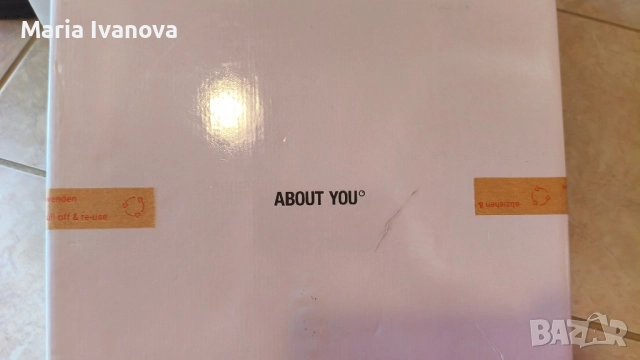 Велурени боти ABOUT YOU 38 номер , снимка 4 - Дамски боти - 51888947