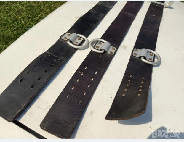 Кожени колани,пожарникарски, снимка 2 - Колани - 53606972