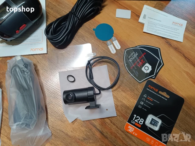 Нова 4K Omni X800, 70mai Двойна видеорегистраторна камера отпред и отзад 4K със Sony IMX678..., снимка 13 - Аксесоари и консумативи - 51045544