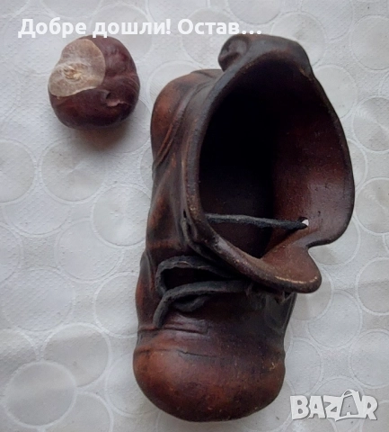 Пепелници:  Стар пепелник, реклама на коняк, други - с лъв, керамична обувка, снимка 15 - Антикварни и старинни предмети - 33493019