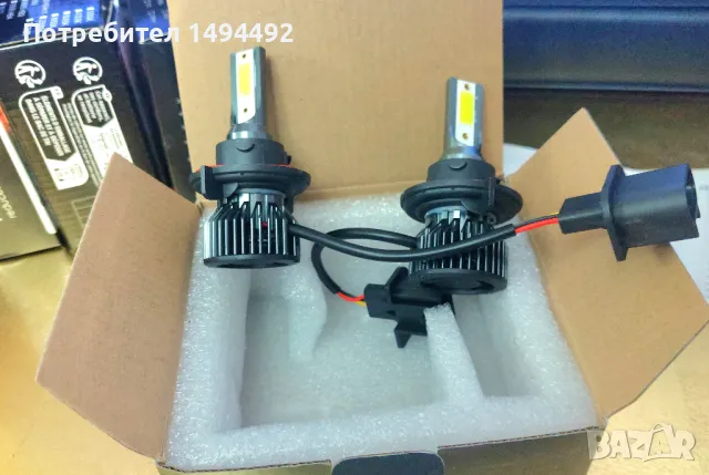 H13 Led  автомобилни крушки, снимка 3 - Аксесоари и консумативи - 48634548