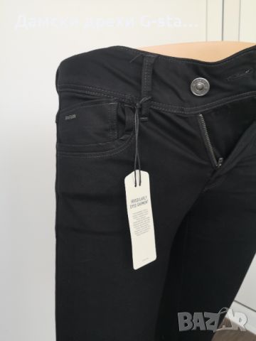 Дамски дънки G-Star RAW®LYNN D-MID SUPER SKINNY WMN RINSED W27/L32; 180, снимка 2 - Дънки - 46320796