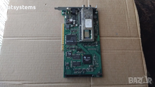 PCI DVB-S TV Tuner Card TechniSat SkyStar 1, снимка 6 - Други - 54245328