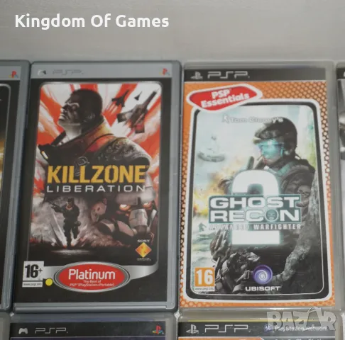 Игри за PSP Gran Turismo/Killzone/Tom Clancy's Ghost Recon/Ben 10/Medal Of Honor Heroes/Thrillville, снимка 3 - Игри за PlayStation - 42160008