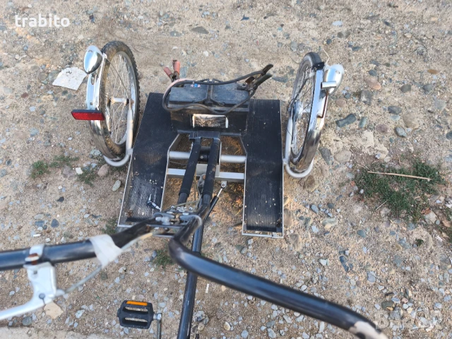 Велосипед триколка, снимка 4 - Градинска техника - 51266540