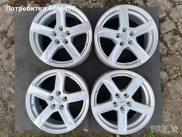 Джанти 16" 5х100 Toyota, снимка 2 - Гуми и джанти - 52795379