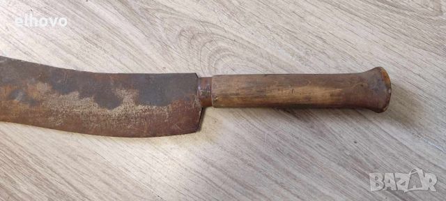 Старо мачете, косер нож, снимка 1 - Антикварни и старинни предмети - 46397395
