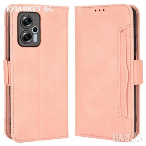 Xiaomi Poco X4 GT 5G/Redmi Note 11T Pro 5G/Note 11T Pro+ 5G Wallet Калъф и Протектор, снимка 3 - Калъфи, кейсове - 48756516