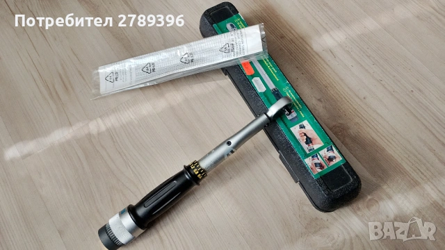 немски динамометричен ключ 1/4", снимка 2 - Ключове - 53678579