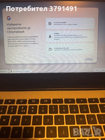 Samsung Galaxy Chromebook Go , снимка 6 - Лаптопи за дома - 51871719