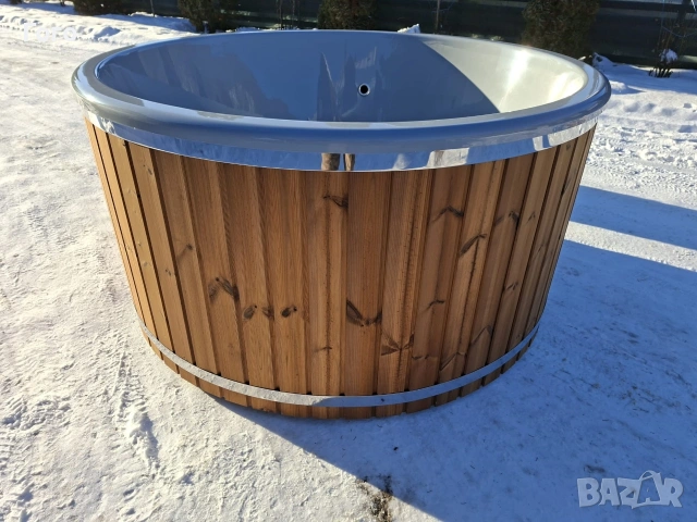 външно градинско джакузи с вложка от скрил, снимка 11 - Басейни и аксесоари - 54128287