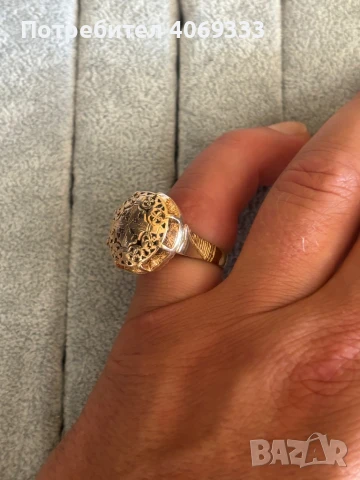 Стар български пръстен  10.35гр 14к57р-р, снимка 7 - Пръстени - 50943922