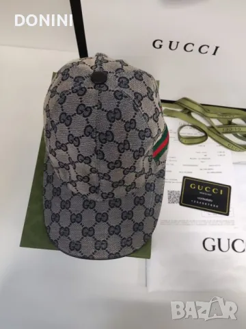 Мъжка дамска бейзболна шапка Gucci, снимка 8 - Шапки - 49257173