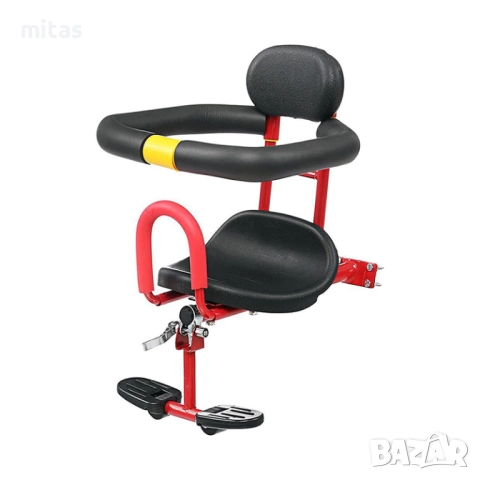 Детско столче за велосипед, Преден монтаж, Универсално, До 7г. / 25кг., снимка 2 - Аксесоари за велосипеди - 51312748