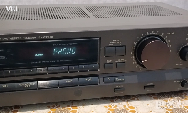🔊 Technics SA-GX130D 🔊, снимка 3 - Ресийвъри, усилватели, смесителни пултове - 54244739
