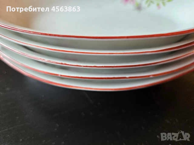 Порцеланови елипси, снимка 3 - Чинии - 52232894