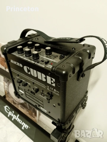 Продавам усилвател за китара Roland Micro Cube. , снимка 4 - Китари - 53792866