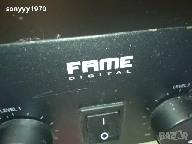 FAME AMP 600 AMPLIFIER-ВНОС SWISS 0802251826, снимка 3 - Ресийвъри, усилватели, смесителни пултове - 49027666