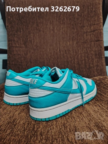 Nike dunk оригинални размер 45, снимка 7 - Маратонки - 53943369