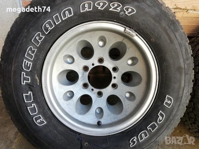 Минусови джанти за Opel Frontera , снимка 6 - Гуми и джанти - 53808238