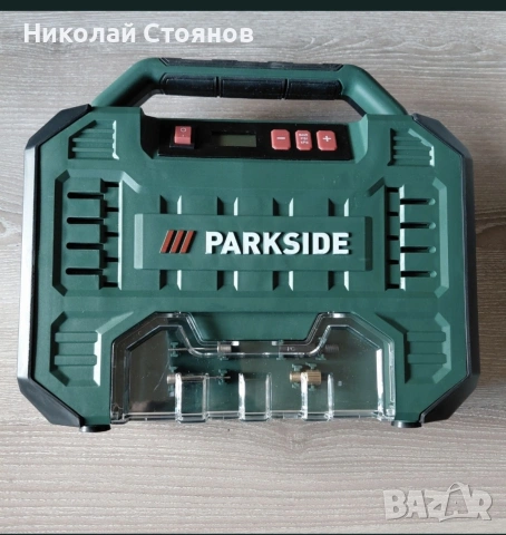 Преносим компресор Parkside