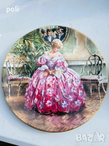 порцеланова чиния за стена 