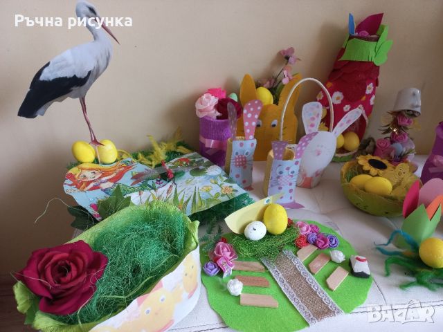 Ръчна изработка за детски и Великденски базари, снимка 6 - Декорация за дома - 45382750