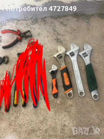 Спешно! Комплект клещи и раздвижни ключове – 10 части – Пълен комплект, снимка 2 - Други инструменти - 53377188