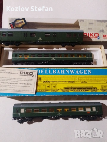 Комплект вагони PIKO 1:87 HO, снимка 2 - Влакчета, самолети, хеликоптери - 53761262