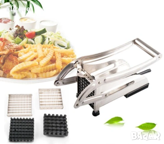 Преса за картофи с две сменяеми приставки от неръждаема стомана, снимка 7 - Други - 53429887