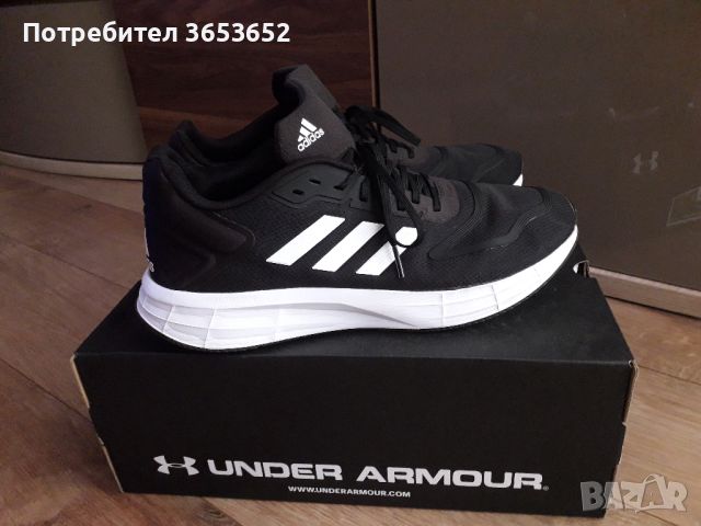 мъжки Adidas duramo 10 с размер 44 и две трети, снимка 1 - Спортни обувки - 46225045
