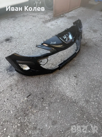 Броня за Пежо 308 Peugeot 308 черна , снимка 2 - Части - 53849242