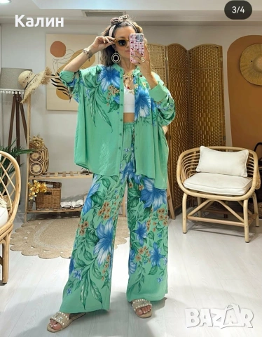 Дамски комплекти с флорален мотив - няколко цвята - 25€, снимка 5 - Комплекти - 53972257