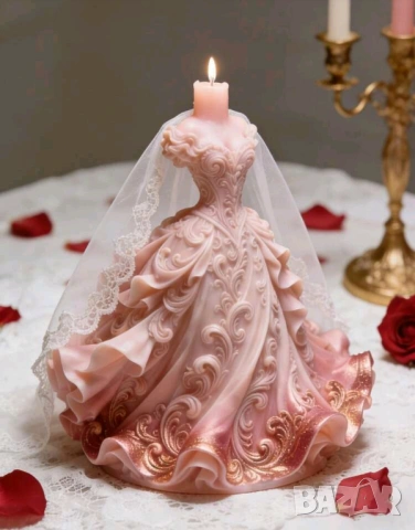 Молд сватбена, абитуриентска рокля , снимка 4 - Форми - 53795596