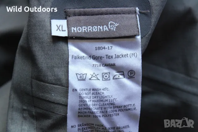 NORRONA Falketind Gore-tex jacket - мъжко мембранно яке, размер XL, снимка 5 - Спортни дрехи, екипи - 48898136