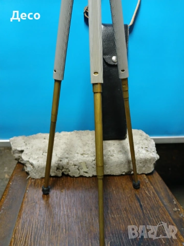 Стар статив,тринога за фотоапарат., снимка 7 - Антикварни и старинни предмети - 53477054