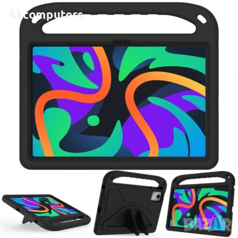 Защитен калъф с дръжка за Lenovo Tab P12 Pro 12.7 2025- EVA шокоустойчив, Стойка, Вкл. Протектор, 6 , снимка 6 - Калъфи, кейсове - 53032634